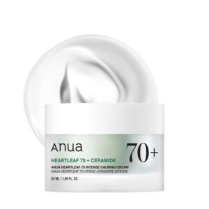 Anua Heartleaf 70+ Ceramide Intensive Cream 50ml | Deep Hydration & Skin Barrier Care