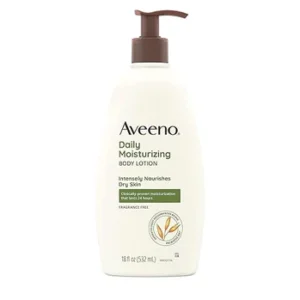 Aveeno Daily Moisturizing Body Lotion for Dry Skin 532ml | 24-Hour Moisture for Soft, Healthy-Looking Skin