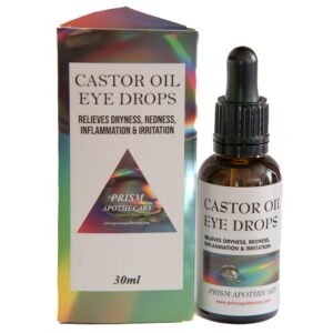 Castor Oil Eye Drops 30ml | Lubricating Eye Drops for Dry Eyes