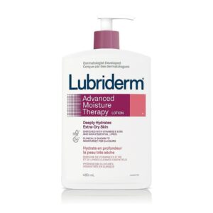 Lubriderm Daily Moisture Lotion Vitamin E & Pro-Vitamin B5 296ml | 24-Hour Hydration