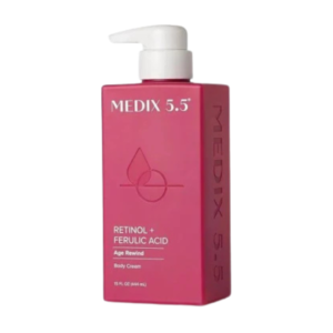 Medix 5.5 Retinol + Ferulic Acid Body Cream 444ml | Firming & Anti-Aging Body Moisturizer