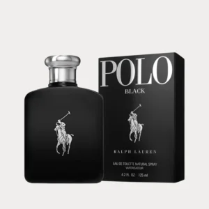 Polo Ralph Lauren Black Eau de Toilette 125ml | Men's Woody Aromatic Fragrance in Kenya