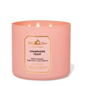 Bath & Body Works White Barn Champagne Toast 3-Wick Candle